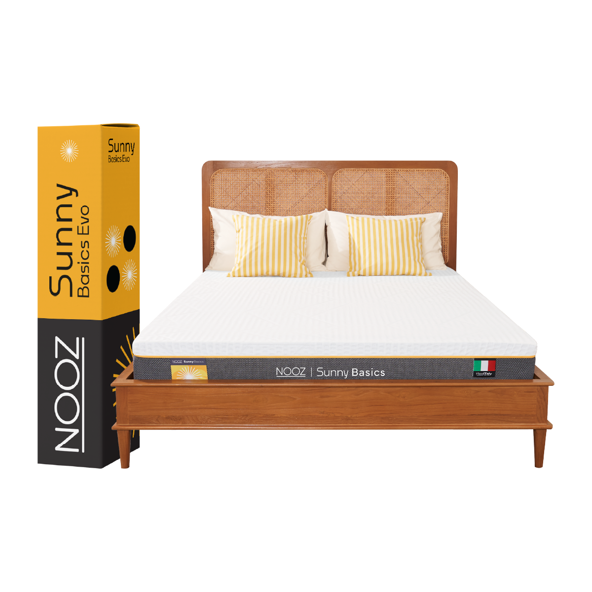 ที่นอนยางพารา 5 ฟุต NOOZ SUNNY BASICS EVO หนา 6 นิ้ว_0